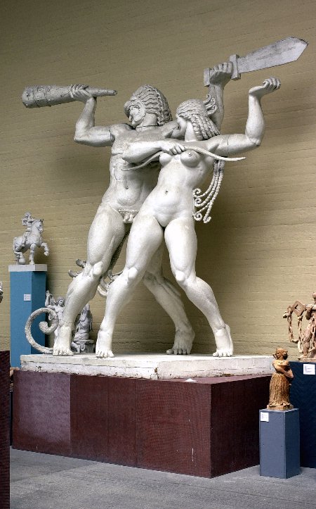 Herakles danser med Omphale